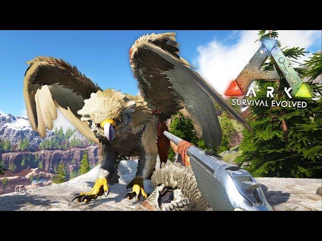 ARK: Survival Evolved - GRIFFIN TAMING!! (ARK Ragnarok Gameplay)