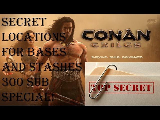 Conan Exiles Secret Map Locations for Bases and Stashes!