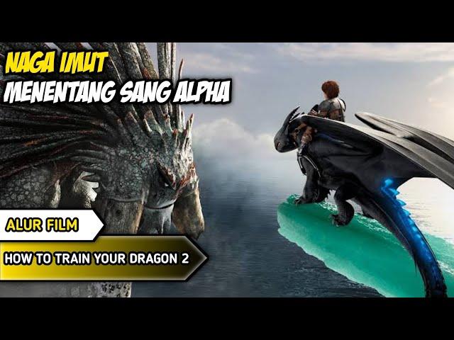 NAGA IMUT YANG MAMPU MELAWAN SANG ALPHA || Alur Cerita Film How To Train Your Dragon 2