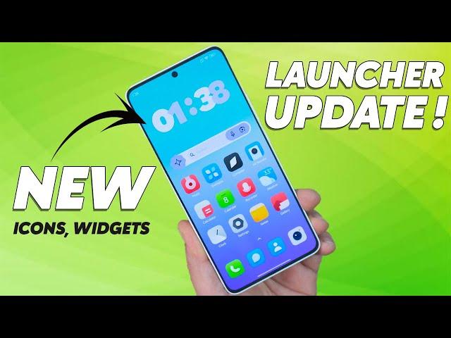 HyperOS Launcher Update + New ICONS & Widgets!!