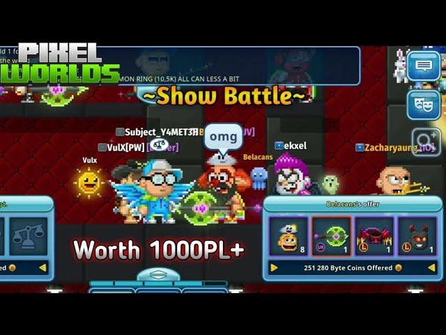 No WLS!? The First Show Battle In New Era!  | Pixel Worlds
