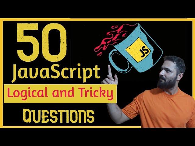 JavaScript logical  and tricky interview questions | JS output question | Js most asked question