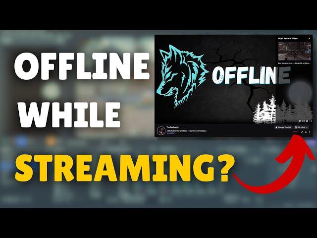 How To Fix Twitch Showing OFFLINE While Your Streaming