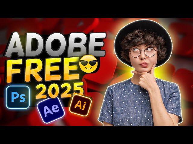 Get Adobe Creative Cloud Apps for FREE Lifetime License 2025  | No Credit Card