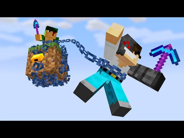 Chained Together on 1 B﻿lock in Minecraft