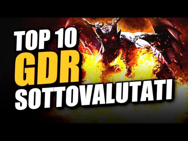 TOP 10 GDR SOTTOVALUTATI degli Ultimi 10 Anni