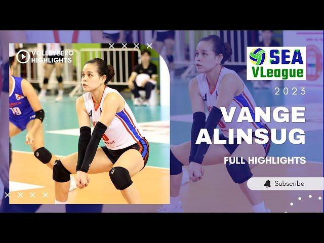 2023 SEA V.League | Full Highlights | Vange Alinsug