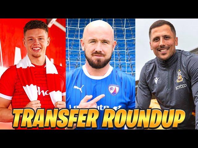 ANTONI SARCEVIC, PADDY MADDEN, KELSEY MOONEY + MORE | League Two Transfer Roundup | Week 1