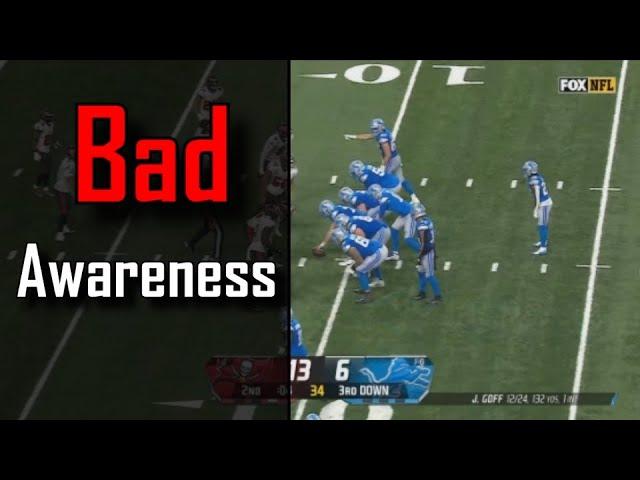 The Lions get called for 17 men on the field | Tampa Bay Buccaneers Vs Detroit Lions