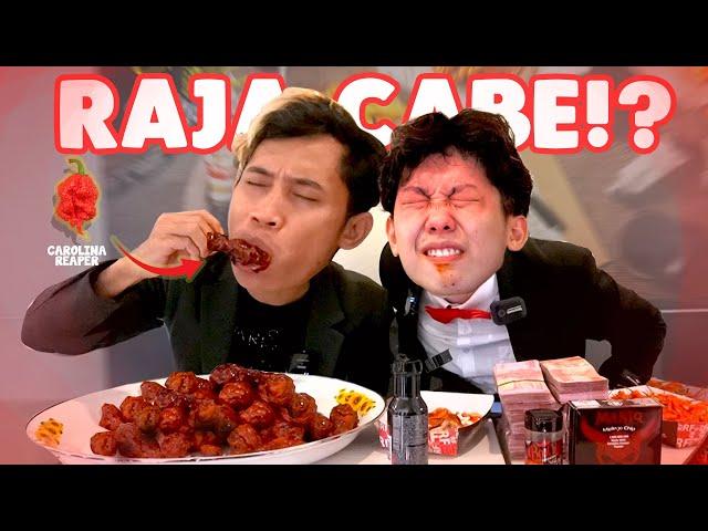 MAKAN AYAM RICHEESE LV 5 + CAROLINA REAPER DAPAT 150 JUTA!! @anggun_supriadi91