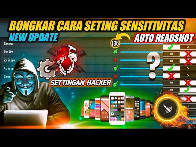 SENSI VIP SETELAH UPDATE️CARA SETING SENSITIVITAS FF AUTO HEADSHOT