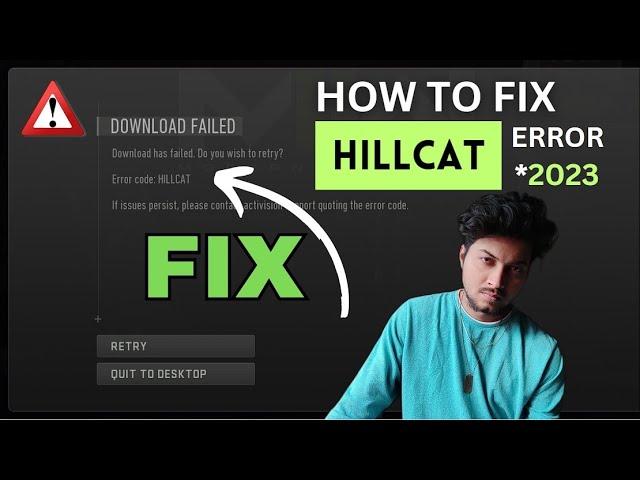 Warzone error code #HILLCAT fix *2023 | How to #fix hillcat error in #mw2 || by borntoplaygames