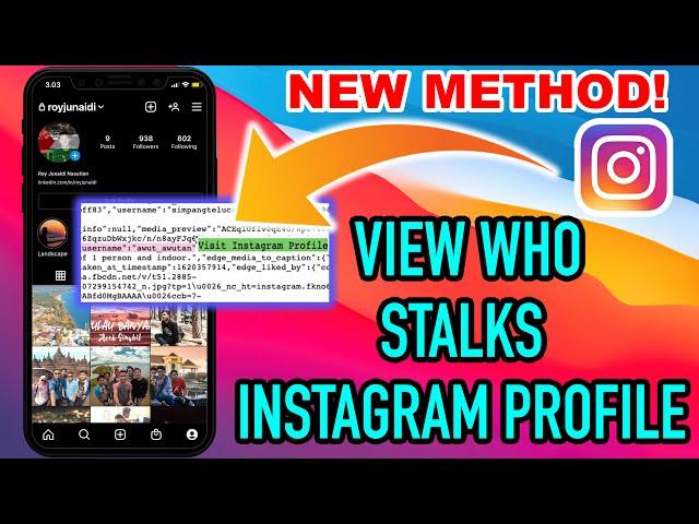 How to See Who Views/Stalks Instagram Profile 2021 (Work 100%)