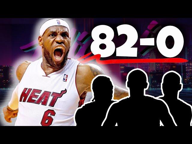 Die 82-0 Challenge mit HEAT LEBRON | NBA 2K24 Rebuild Maxx