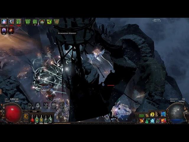 POE 3.10 Lone Messenger Agony Crawler Simulacrum Wave 20