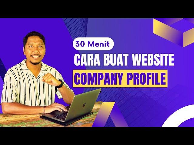 8 Langkah Mudah Cara Membuat Website Profesional / Company Profile 2023