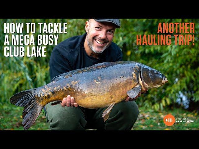 How to Tackle a Busy Club Water with Adam Penning | Carp Academy