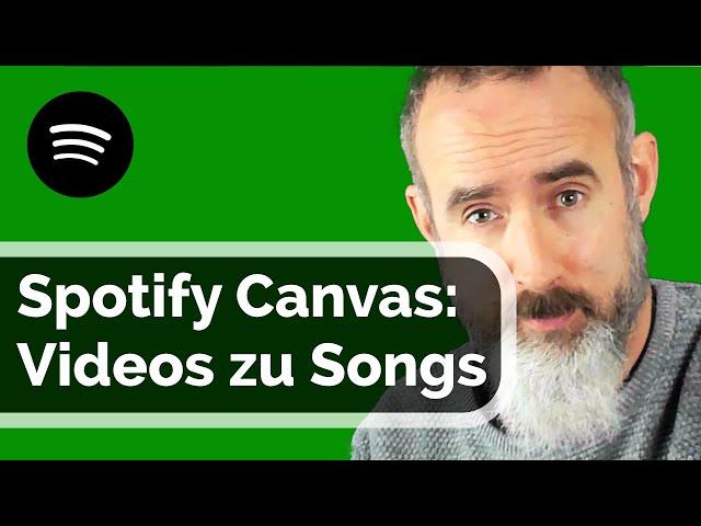 Spotify Canvas - Videos zu den Songs hinzufügen