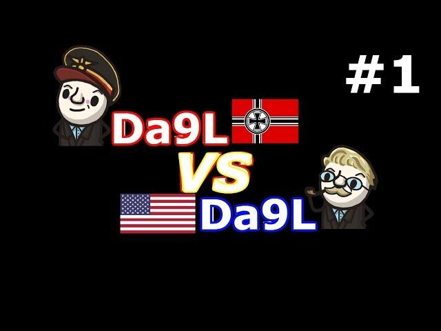 HoI4 - MtG - Da9L Super Germany vs Da9L USA - Ragnarok mod! - Part 1