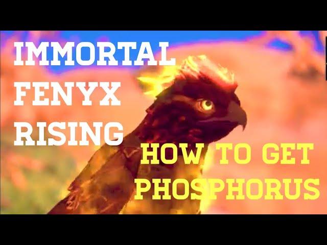 IMMORTALS FENYX RISING : HOW TO GET THE PHOENIX, PHOSPHORUS - PART V !!!