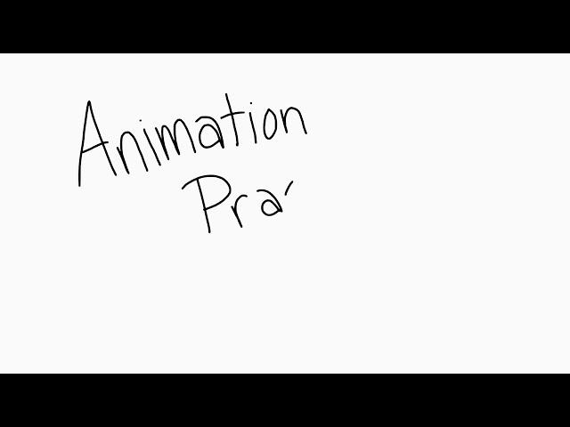 Animation Practice Walking