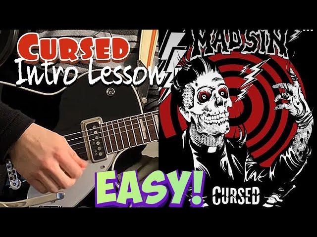 Mad Sin - Cursed - Guitar Tutorial Intro - Adrian Whyte (Psychobilly Guitar)