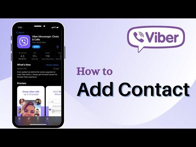 How to Add New Contact on Viber | 2021