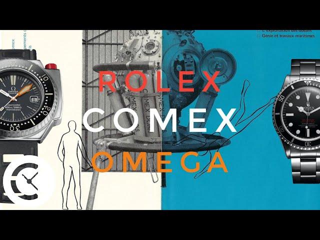 COMEX, Rolex, Omega: Race for the Ultimate Dive Watch