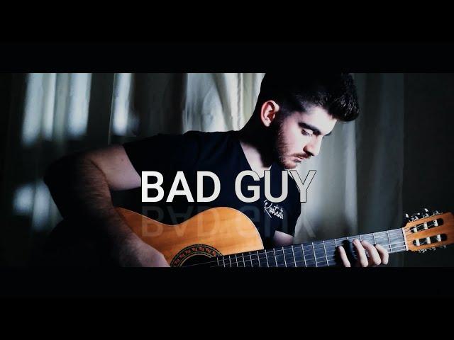 Billie Eilish - Bad Guy [Fingerstyle Guitar] COVER BY Firas Moussa