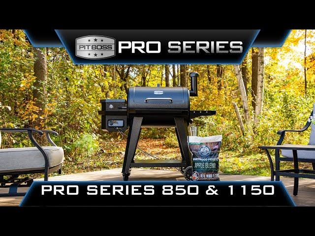 The Pro Series 850 and 1150 Wood Pellet Grills | Pit Boss Grills