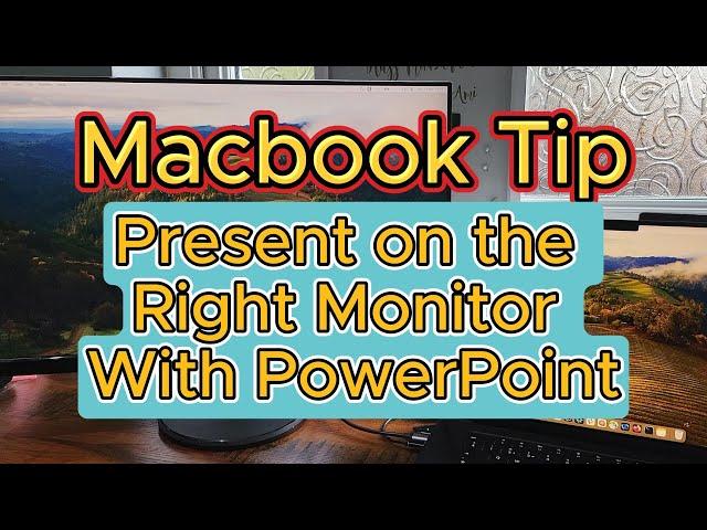 Presenting on the Right Screen with PowerPoint