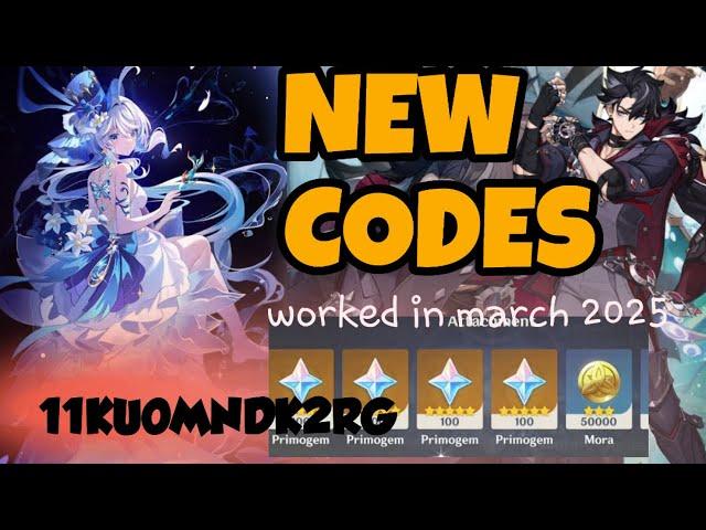 "FREE PRIMOGEMS" New redeem code genshin impact for pull furina and wriothesley #furina #wriothesley