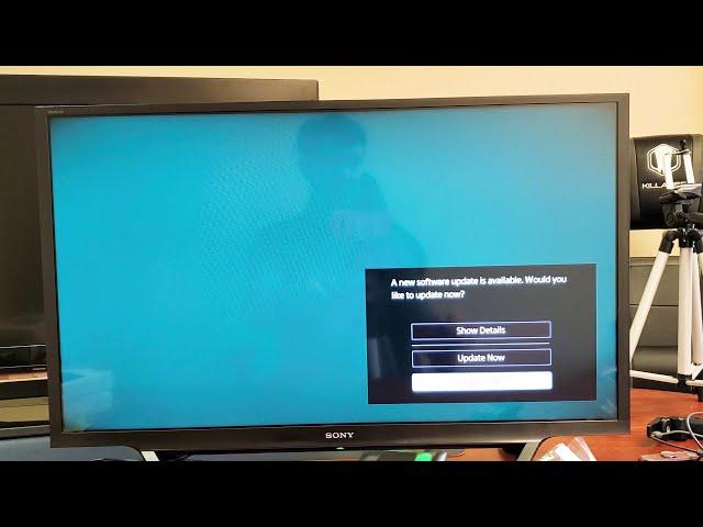 Sony Bravia TV: How to Do System Software Update