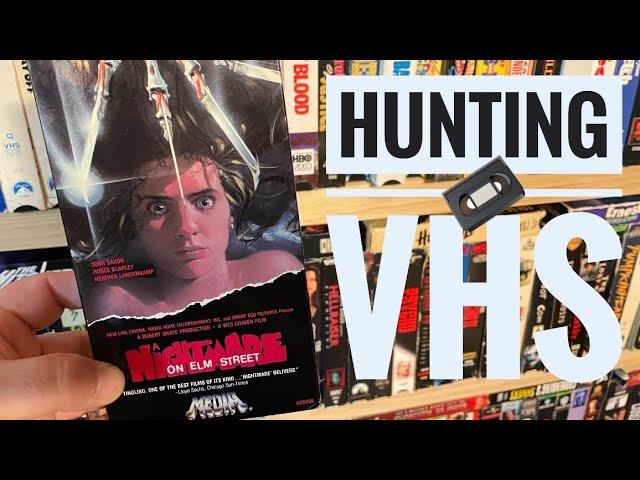 Big Box Of Horror! Hunting VHS Tapes At Thrift Stores And Yard Sales