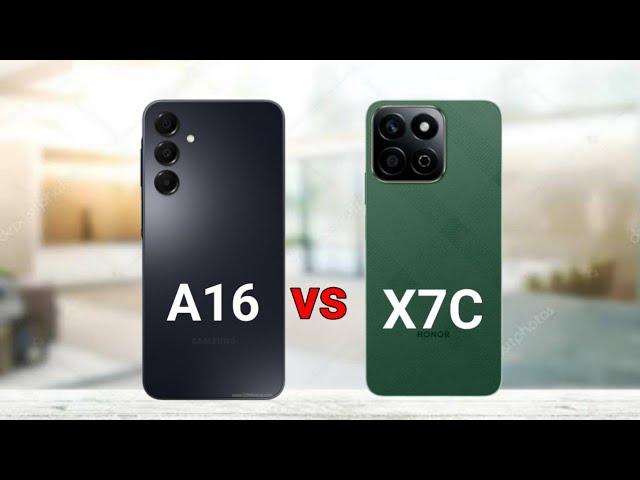 Samsung A16 vs Honor X7c