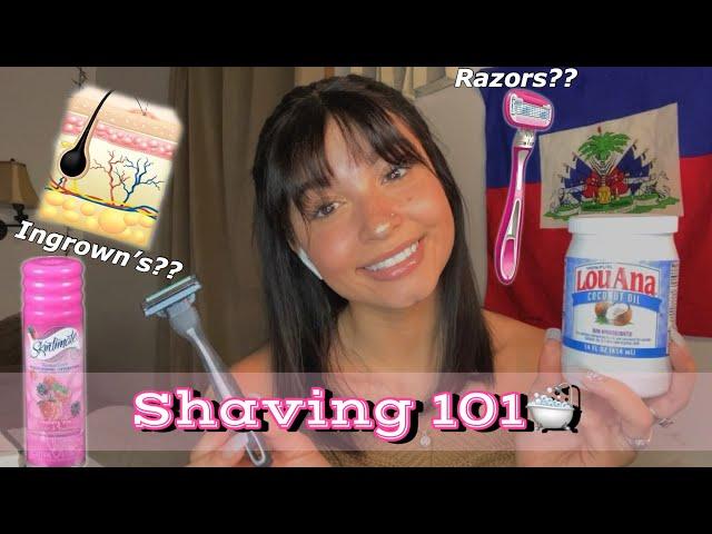 How to shave ”DOWN THERE” tricks and tips || how to avoid ingrown’s and razor bumps||