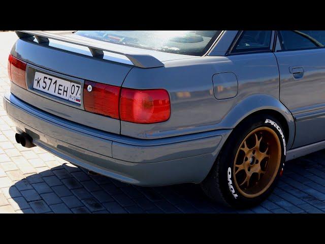 AUDI 80 V6 2.8 ! После ЭТОГО ты поймешь, почему БОЧКА - это ХИТ!