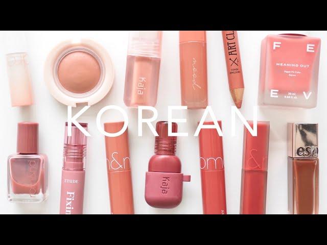 Trying Your Korean Makeup Recommendations | Sheer Lip Tints, Blushes and Multitaskers | AD