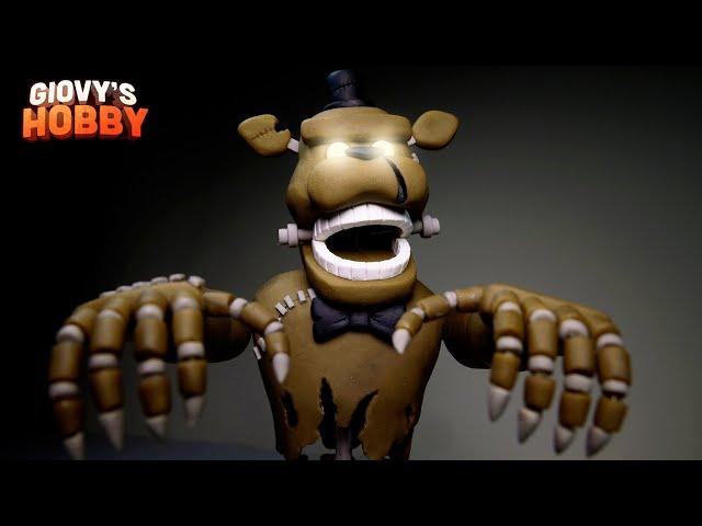 Making DREADBEAR  FNAF VR: Help Wanted DLC  Polymer clay Tutorial  Giovy Hobby