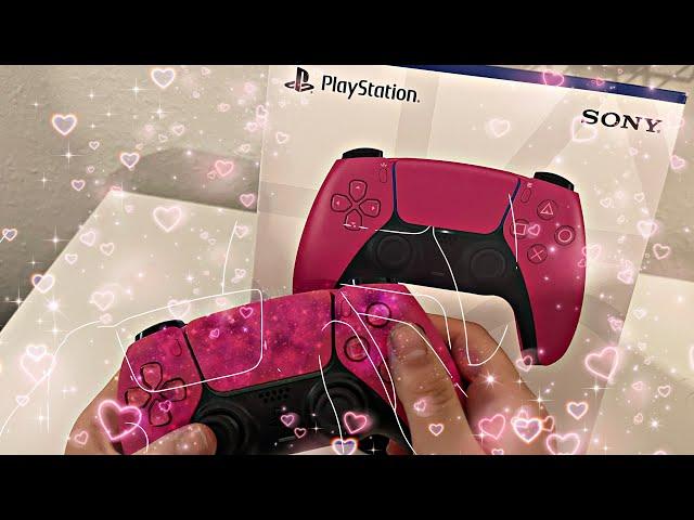 Ps5 Controller Pink Unboxing  Connection with IPad Pro  Gameplay Genshin Impact 