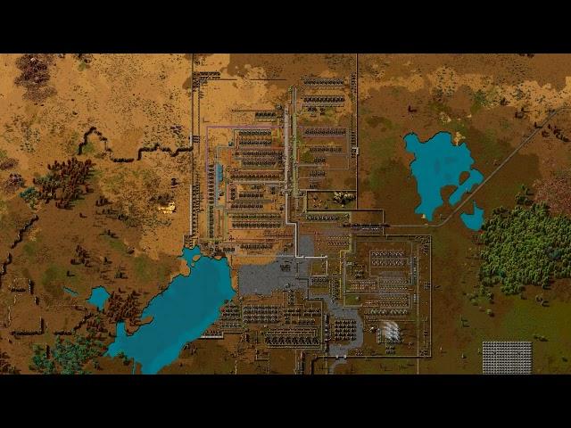 Factorio Timelapse - 77 Hours First Playthrough