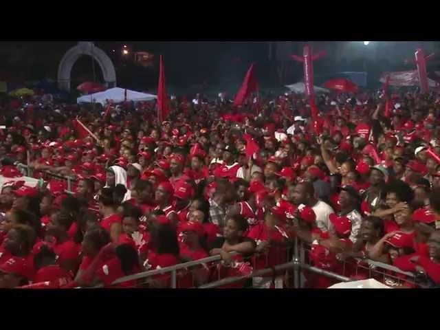 Rally in St. Joseph to Re-Elect Kelver Darroux (...Destra performing live)