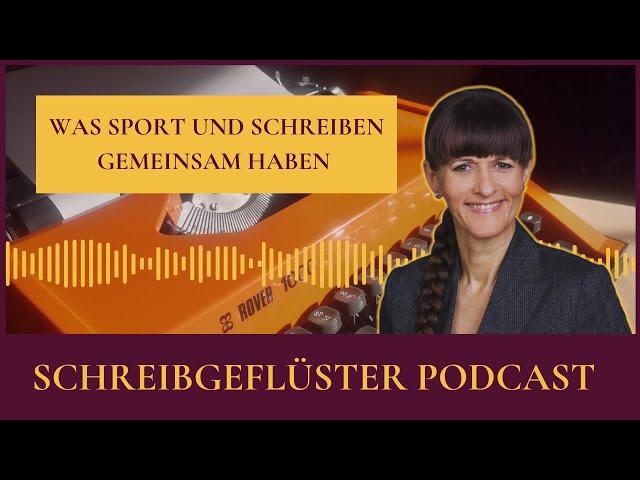 [Podcast] Was Sport und Schreiben gemeinsam haben