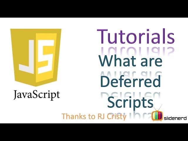 6 JavaScript Defer Attribute |