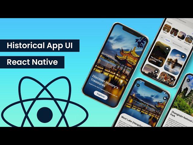 Build a Historical App || React Native and Expo Projects | Beginner 2024