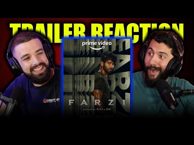 FARZI (2024) TRAILER REACTION!