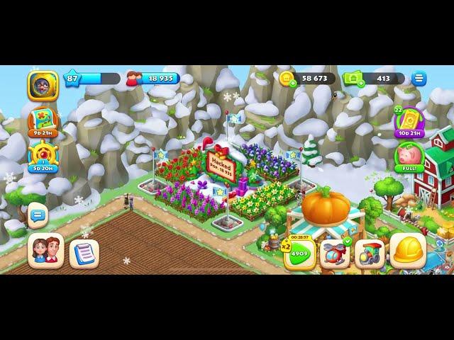 TOWNSHIP Level 87  Gameplay # 1