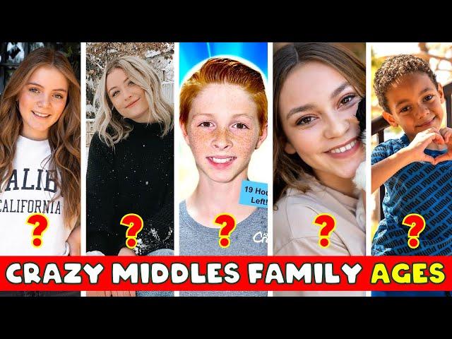 Crazy Middles Family Real Names & Ages 2024