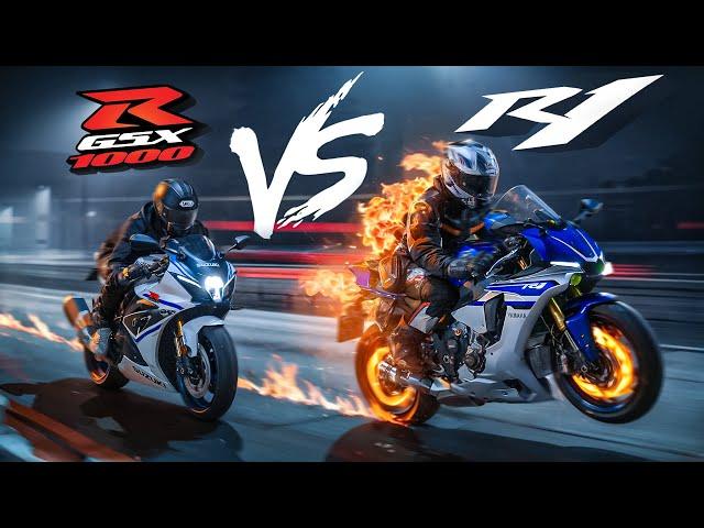 Yamaha R1 2016 VS Suzuki GSX-R 1000 L7