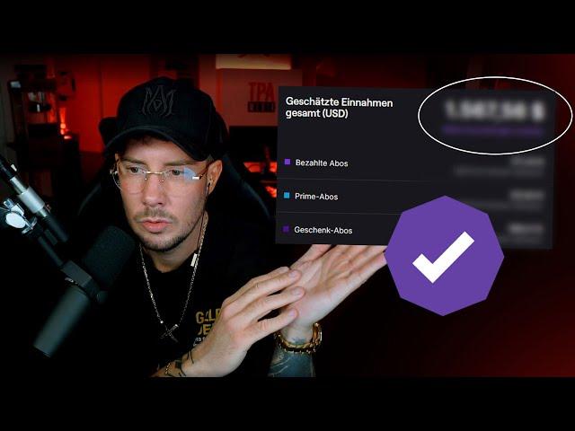 In 2 Monaten Twitch Partner geworden und  ___  verdient!